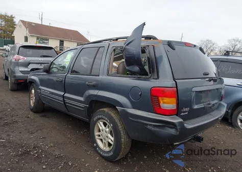 2004 Jeep Grand Cherokee Laredo z USA, uszkodzony, nr VIN 1J4GW48S84C159731